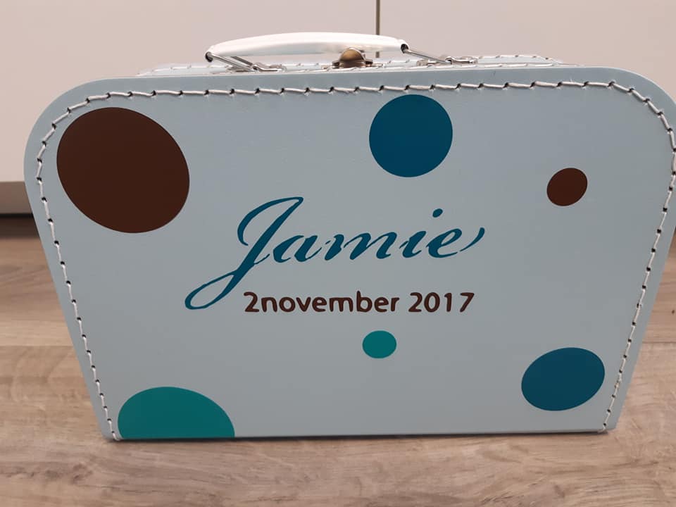 Geboortekoffertje Jamie