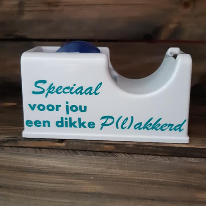 plakbandhouder
