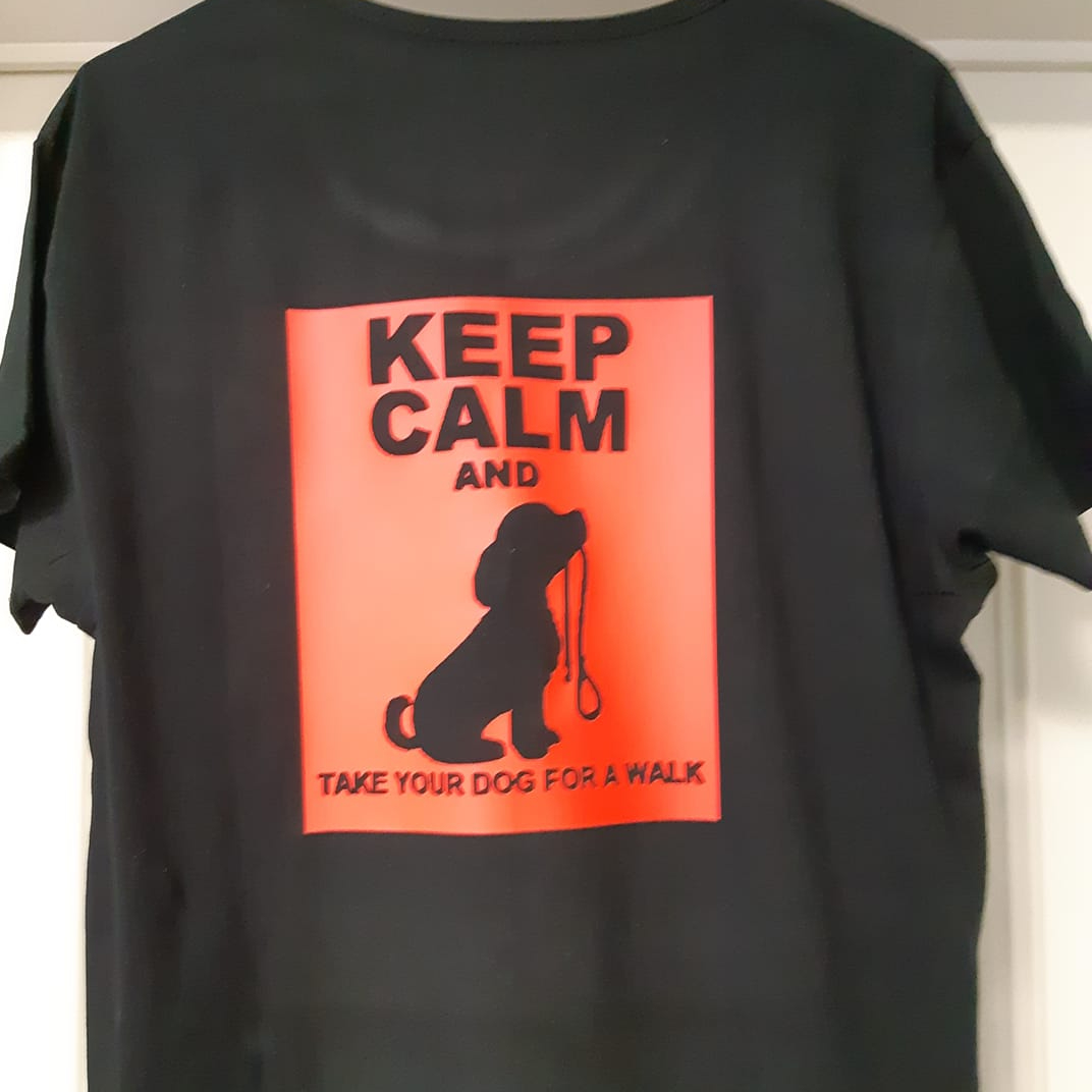 t-shirt keep calm...