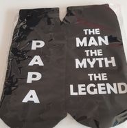 Sokken 'Papa - The man, the myth, the legend'