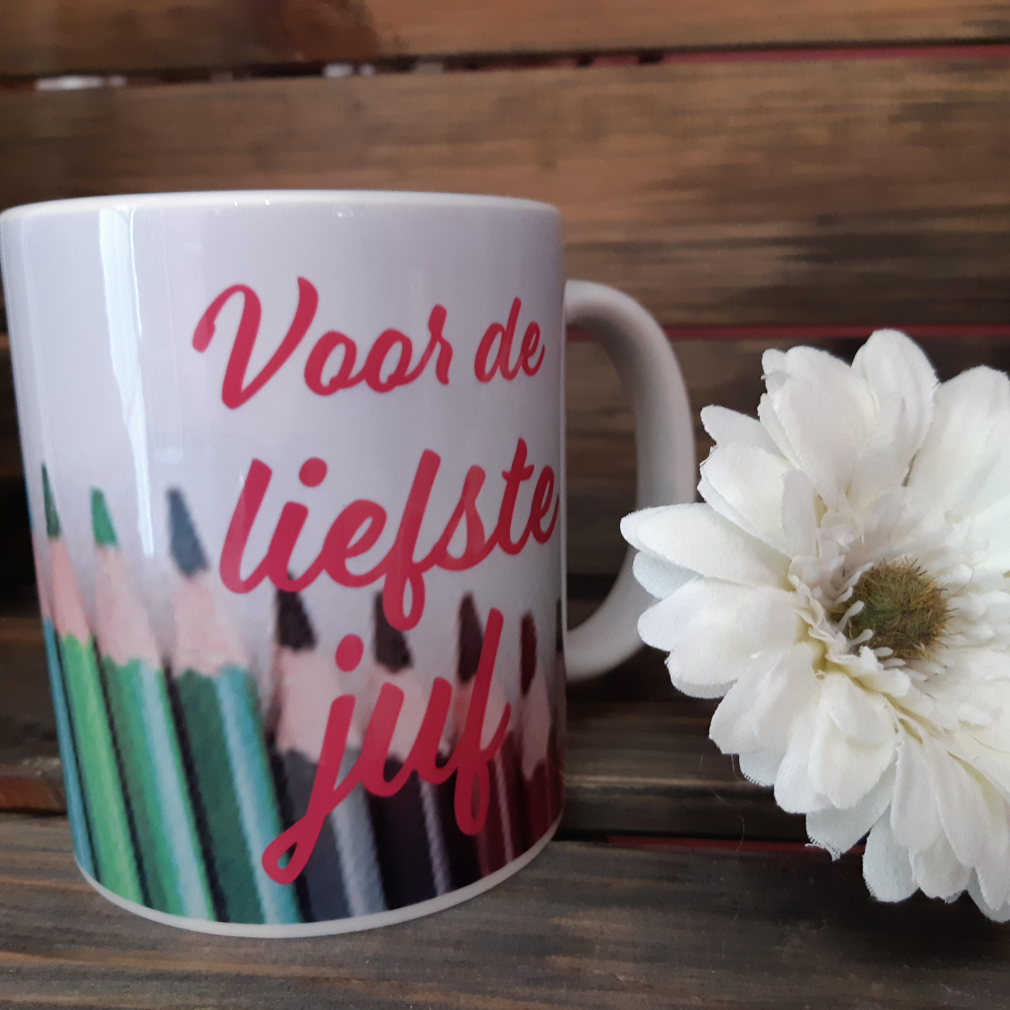 Mok voor de liefste juf